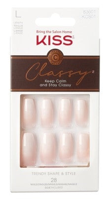 Kiss Classy Nails 28 Count Be-You-Tiful Long Length