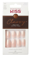 Kiss Classy Nails 28 Count Cozy Meets Cute Medium Length