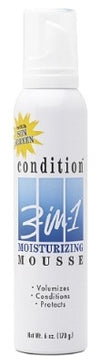 Condition 3-N-1 Mousse 6oz Moisturizing With Sunscreen