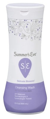 Summers Eve Cleansing Wash 15oz Delicate Blossom