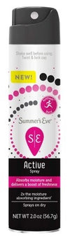 Summers Eve Active Spray 2oz .