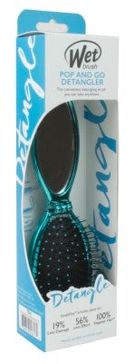 Wet Brush Detangler Teal Pop & Go Fold