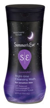 Summers Eve Cleansing Wash 12oz 5-In-1 Night-Time Lavendr