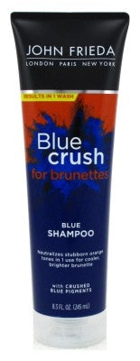 John Frieda Shampoo Blue Crush For Brunettes 8.3oz