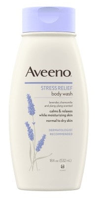 Aveeno Body Wash Stress Relief 18oz