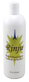 Rinju Body &amp; Hand Lotion 16oz Enriched With Vitamin-E