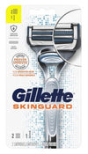 Gillette Skinguard Razor With 2 Cartridges