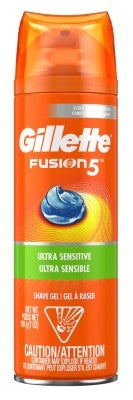 Gillette Fusion Shave Gel Ultra Sensitive 7oz