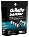 Gillette Mens Sensor Cartridges 10 Count