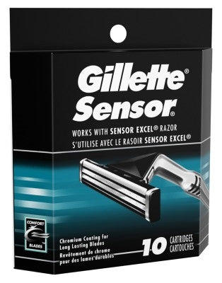 Gillette Mens Sensor Cartridges 10 Count