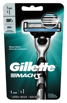 Gillette Mens Mach 3 Razor .